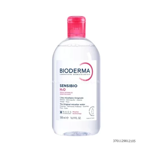 Tẩy trang Bioderma màu hồng chai 500ml                                                                                                                                                                                                                    