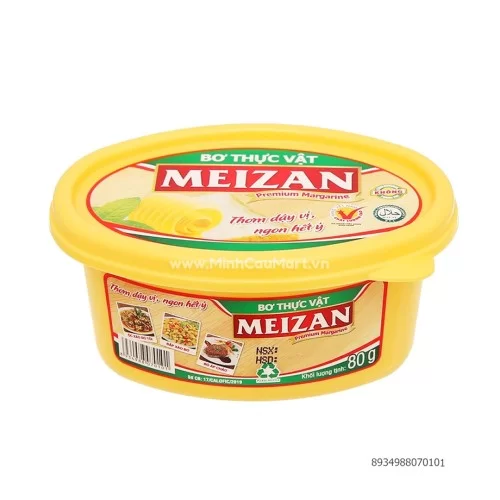 Bơ Thực Vật meizan 80g