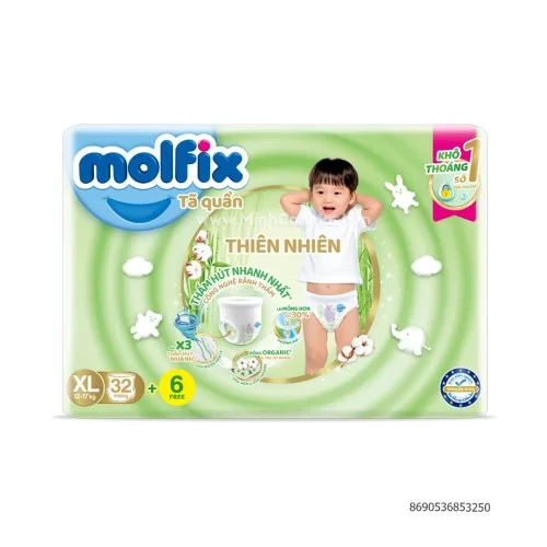 Tã quần MOLFIX OXY jumbo XL32                                                                                                                                                                                                                             