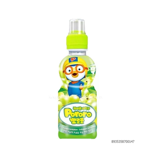 Nước uống Pororo hương vị nho sữa 235ml                                                                                                                                                                                                                   