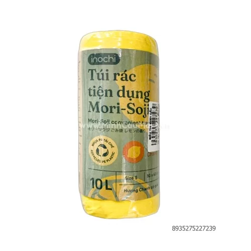 Túi rác tiện dụng Mori-Soji 25L (Size S) hương chanh                                                                                                                                                                                                      