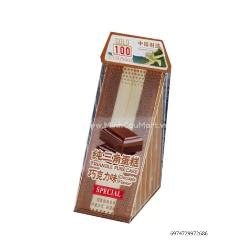 Bánh bông lan tam giác vị SCL 100g