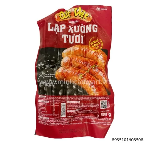 Lạp Sườn tươi Đức Việt 500Gr                                                                                                                                                                                                                              