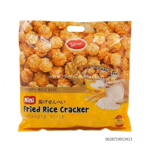 Bánh gạo sữa Minnie mini 250g                                                                                                                                                                                                                             