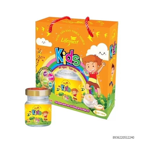 Yến sào thiên nhiên 20% LifesNest- KidGow Plus                                                                                                                                                                                                            
