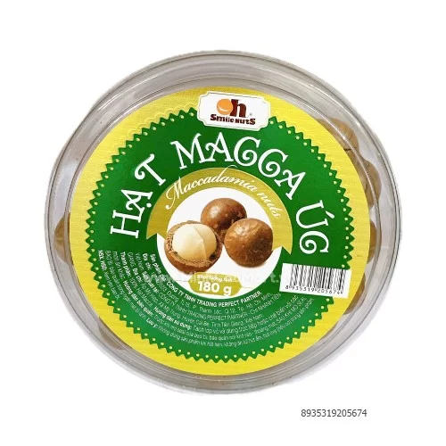 Hạt Macca Úc Oh Smile Nuts 180g