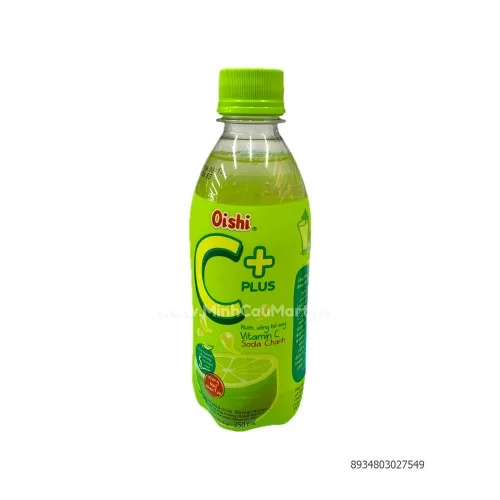 Nước Uống Có Ga Soda Chanh C+ Plus Oishi 350ml