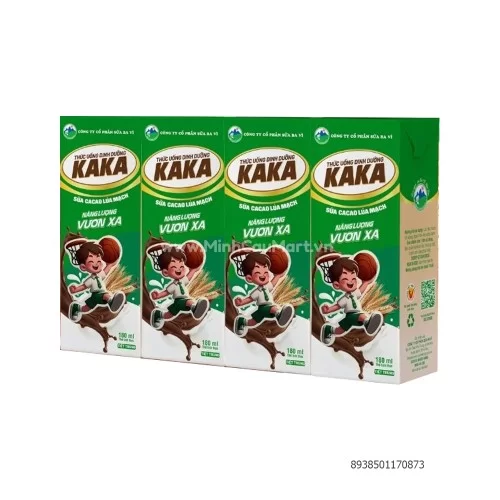 Sữa Cacao Lúa Mạnh KAKA 180ml