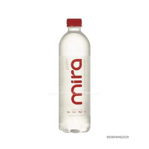 Nước Ion kiềm Mira pH9+ 360ml