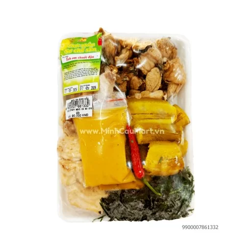 Ếch om chuối đậu
