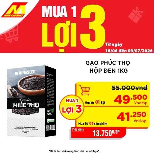 Gạo Phúc Thọ Hộp Đen 1kg 