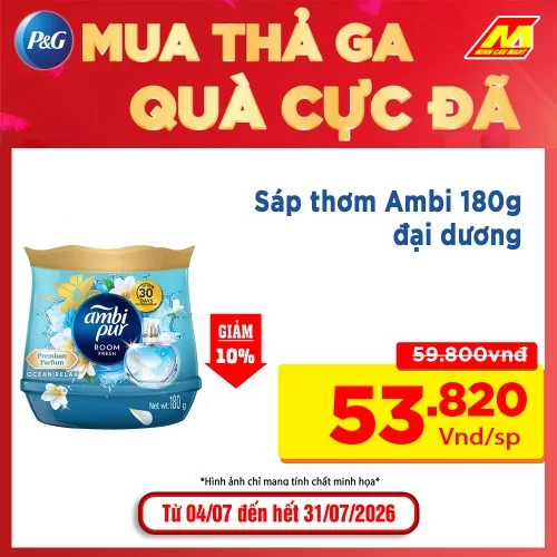 Sáp thơm Ambi 180g đại dương