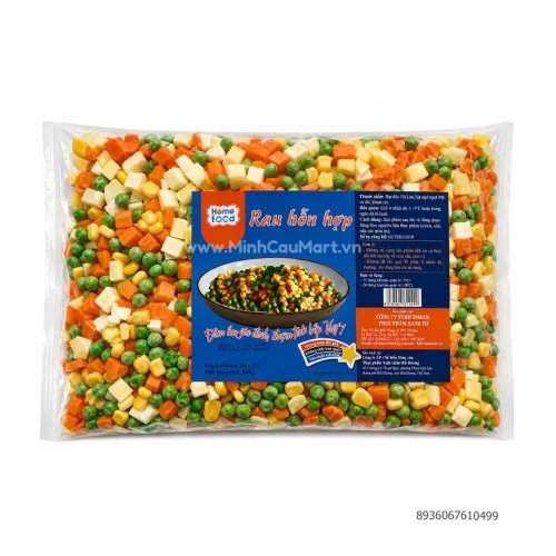 Rau hỗn hợp Homefood 1kg                                                                                                                                                                                                                                  