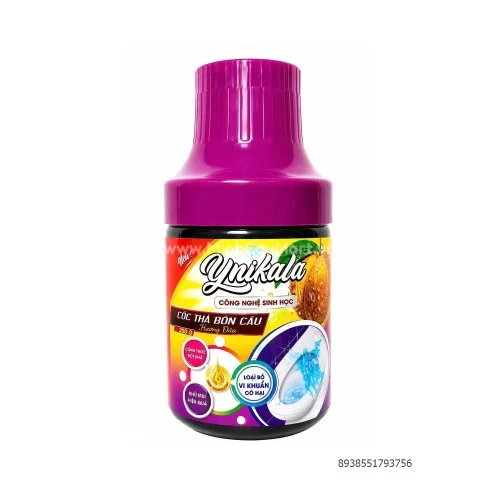 Cốc thả bồn cầu Ynikala 200g hương đào                                                                                                                                                                                                                    