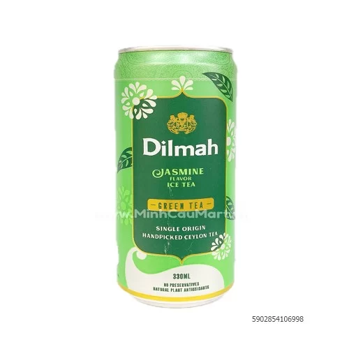 Trà xanh Dilmah hương trái cây lon 330ml                                                                                                                                                                                                                  