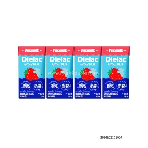 SUDD Dielac Grow Plus hương dâu 110ml                                                                                                                                                                                                                     