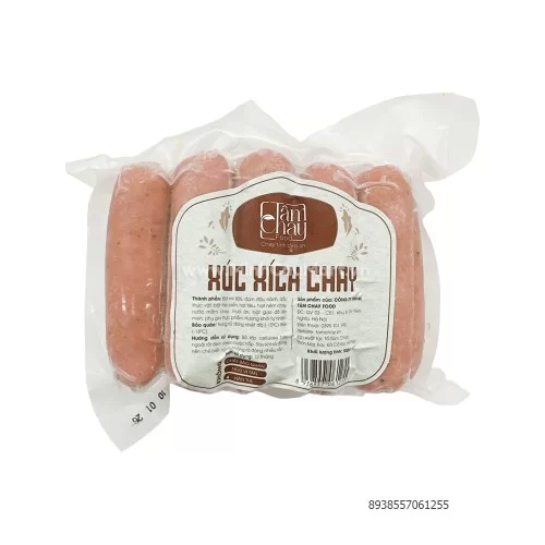Xúc xích chay 250g                                                                                                                                                                                                                                        