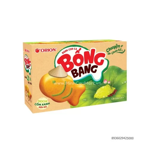 Bánh cá Bống Bang Cốm 8P                                                                                                                                                                                                                                  