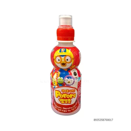 Nước uống Pororo hương dâu 235ml 