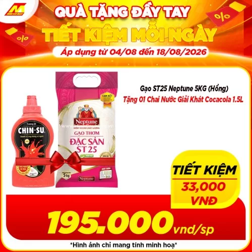 Gạo ST25 Neptune 5KG
