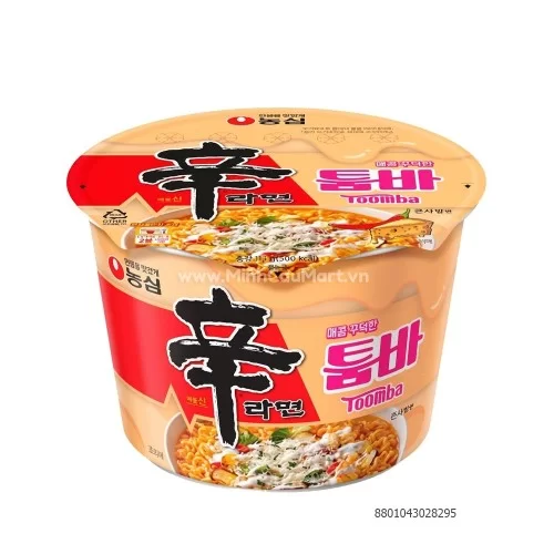 Mì tô Nongshim xào khô Shin Ramyun Toomba 113g                                                                                                                                                                                                            