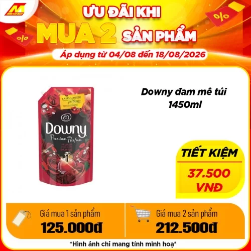 Downy Xả Vải Đam Mê - Sức Hút 1.4l 