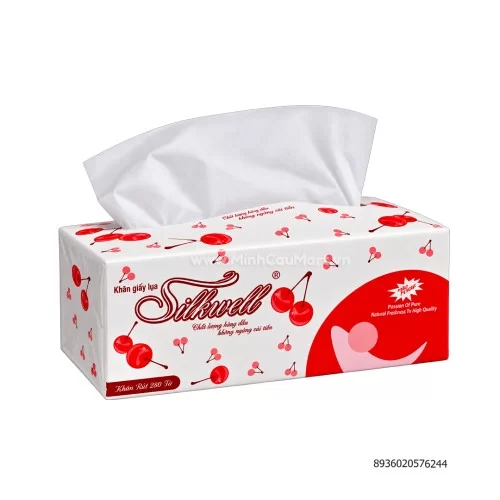 Giấy rút lụa Silkwell 280T (cherry)                                                                                                                                                                                                                       