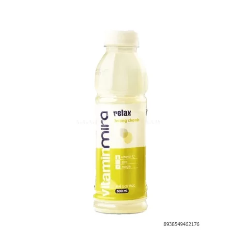 Nước Vitamin Mira Relax Hương Chanh 500ml