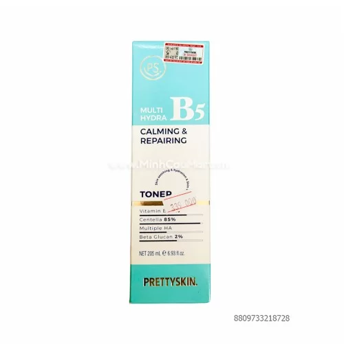 Nước hoa hồng TONER PRETTY SKIN MUTI HYDRA B5 205ml