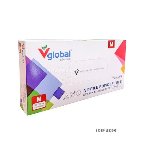 Găng tay kiểm tra Nitrile không bột VGLOBAL