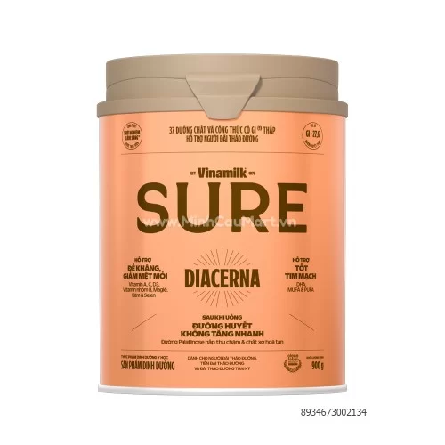 Sữa bộtt Vinamilk RURE DICACERNA 900g                                                                                                                                                                                                                     