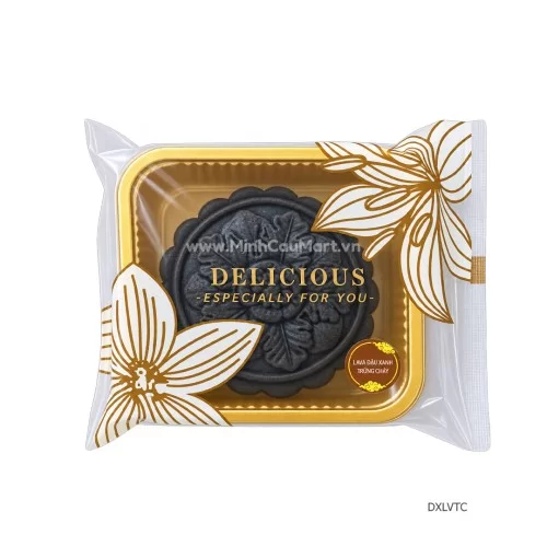 Bánh trung thu Minh Cầu nhân đậu xanh Lava trứng chảy 120g  