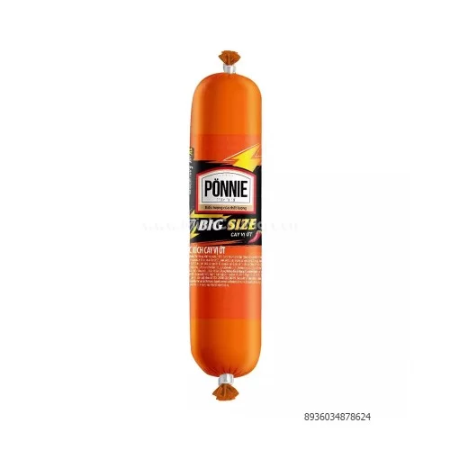 Xúc xích tiệt trùng Ponnie cay vị ớt 120g                                                                                                                                                                                                                 
