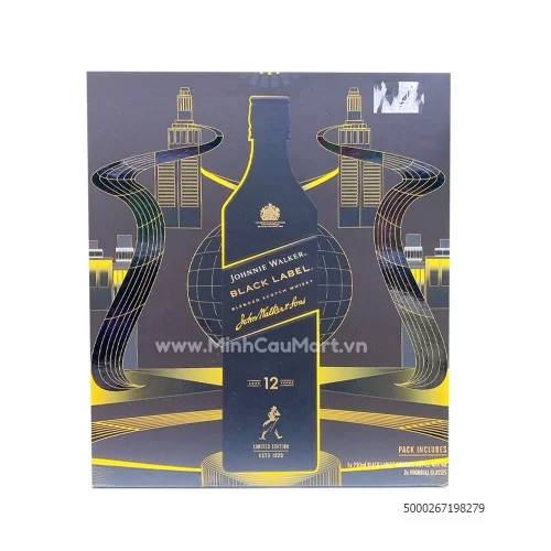 Hộp Quà Rượu JW Black Label 75cl 