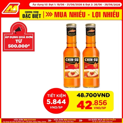 Nước Mắm Chinsu Hương Cá Hồi 500ml