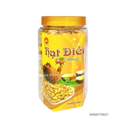Hạt Điều Rang Muối Bóc Vỏ Minh Việt lọ 400g