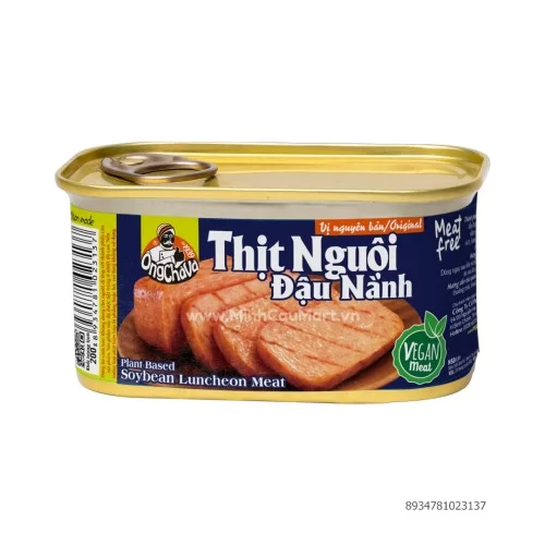 Thịt nguội chay đậu nành vị nguyên bản 200g Ong Chà Và