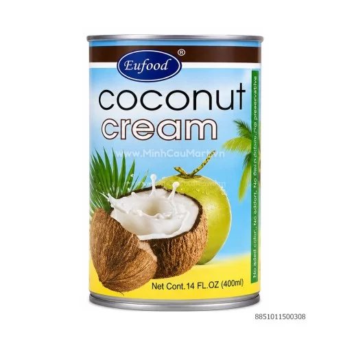 Nước cốt dừa đậm đặc Eufood 400ml