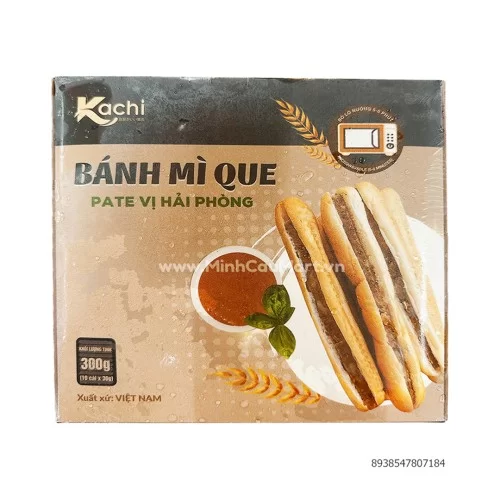 Bánh mỳ que Pate Hải phòng (10chiec/hộp)                                                                                                                                                                                                                  