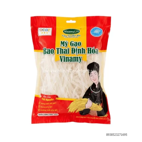 Mỳ gạo bao thai ĐH sỢi to gÓi 500g                                                                                                                                                                                                                        