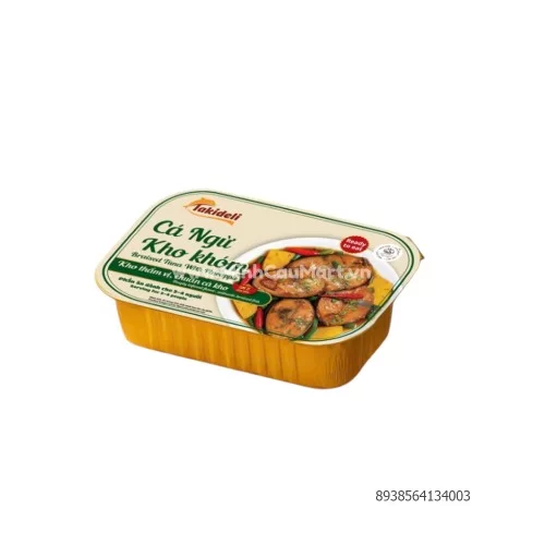 Cá ngừ kho khóm cay 220g Takideli