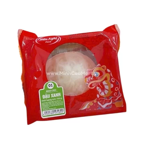 Bánh Trung Thu Hữu Nghị Dẻo Đậu Xanh 150g