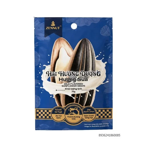 Hạt Hướng Dương Hương Sữa ZENNUT 70g