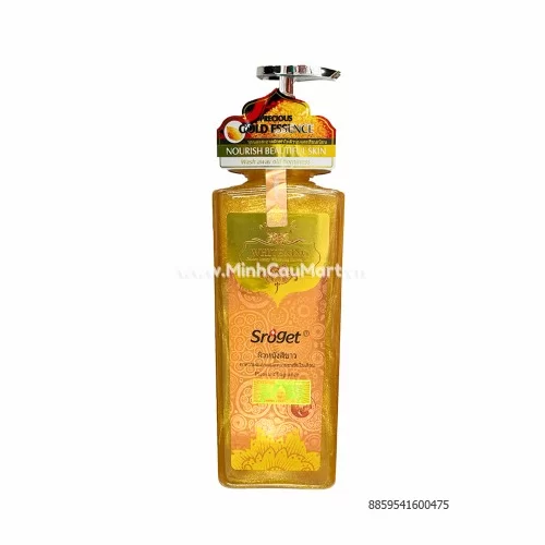 Sữa Tắm Trắng Da Chiết Xuất Vàng 24K Sroget