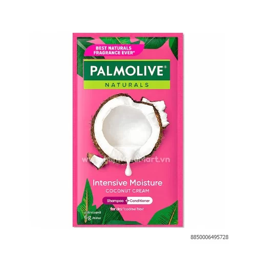 Dầu gội Pamolive 6g hồng              