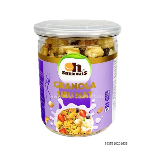 Granola Siêu Hạt Oh Smile Nuts 250g