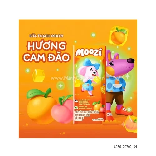 Sữa Moozi hương Cam Đào 110ml