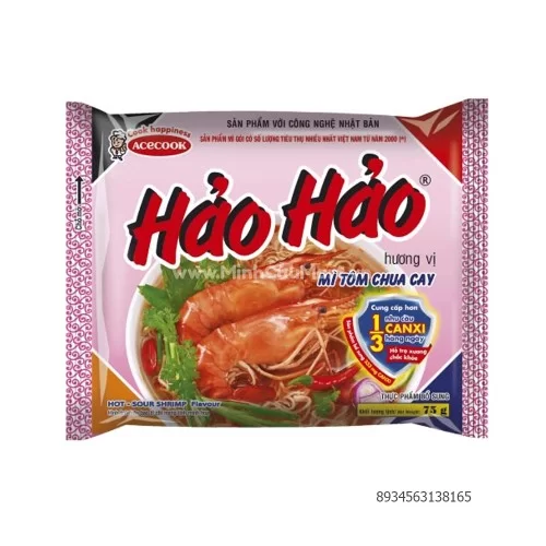 Mỳ Hảo Hảo Tôm Chua Cay 75gam