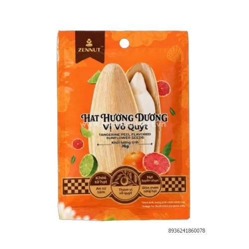 Hạt Hướng Dương Vị Vỏ Quýt ZENNUT 70g