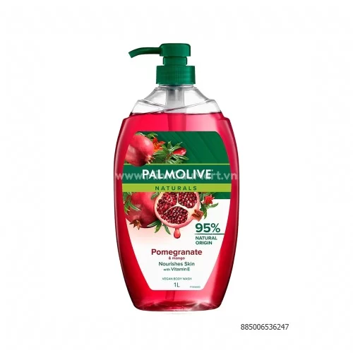 Sữa Tắm Palmolive Naturals Hương Xoài Lựu 1L